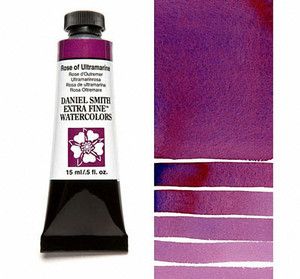 Farba akwarelowa Daniel Smith 101 ROSE OF ULTRAMARINE extra fine watercolor  seria 1 15 ml